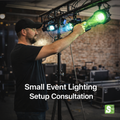 Small Event Lighting Setup Consultation
