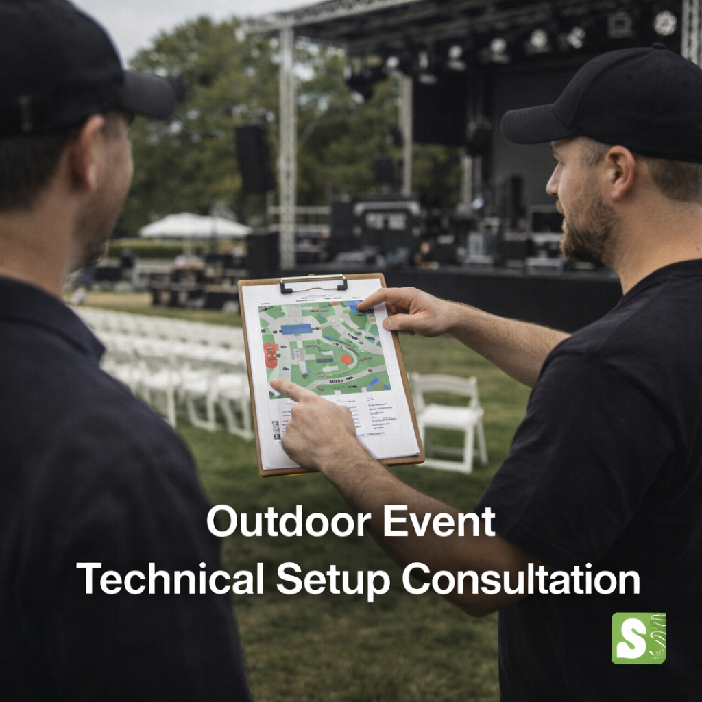 Outdoor Event Technical Setup Consultation